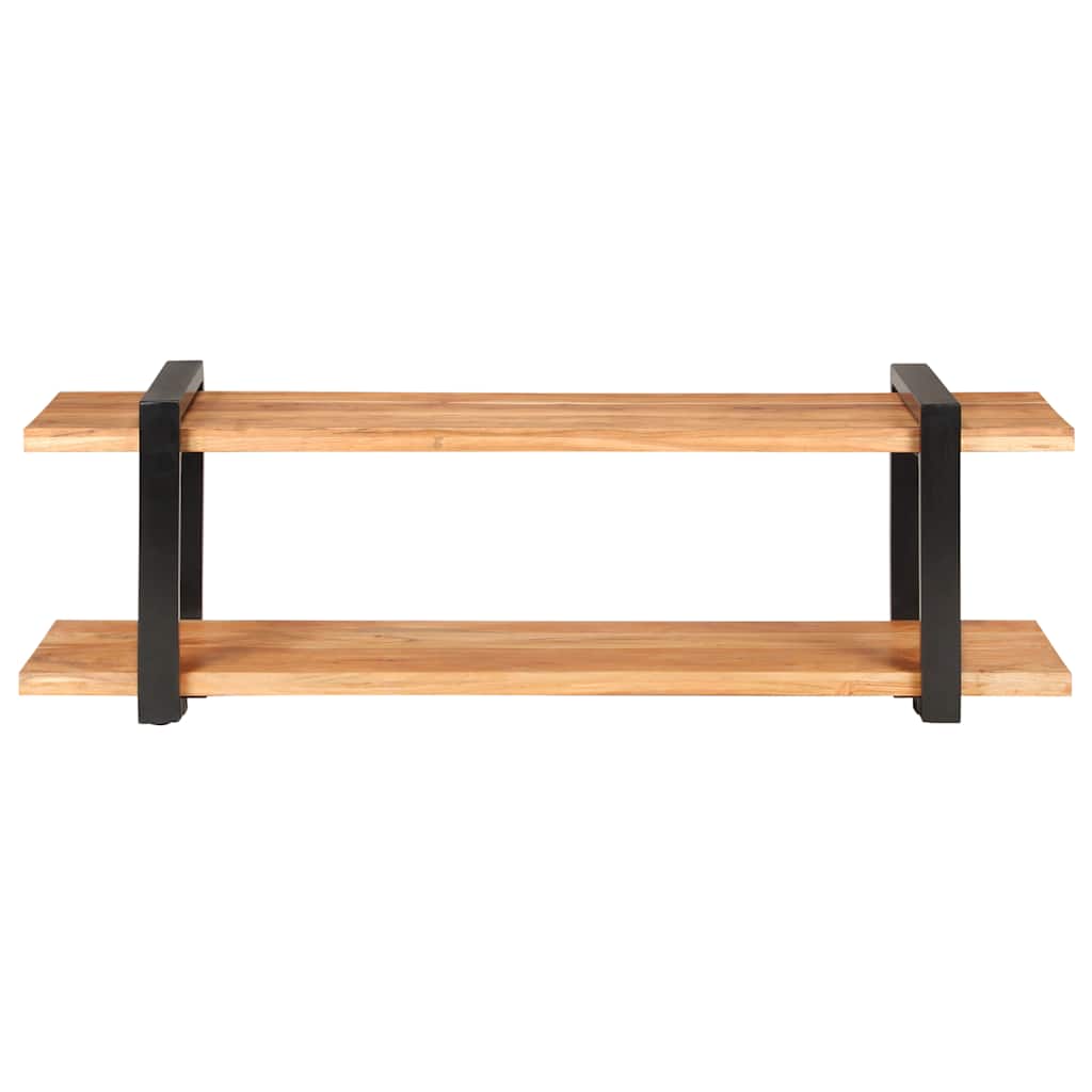 vidaXL TV-Schrank 130x40x40 cm Akazie Massivholz