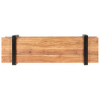 vidaXL TV-Schrank 130x40x40 cm Akazie Massivholz