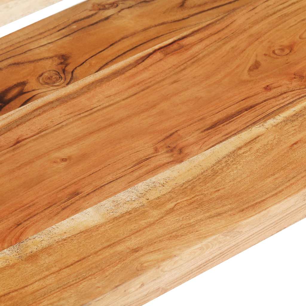 vidaXL TV-Schrank 130x40x40 cm Akazie Massivholz