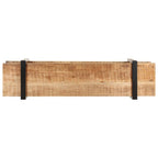 vidaXL TV-Schrank 160x40x40 cm Raues Mango-Massivholz
