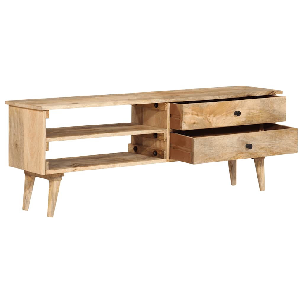 vidaXL TV-Schrank 140x30x50 cm Massivholz Mango