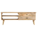 vidaXL TV-Schrank 140x30x50 cm Massivholz Mango