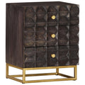 vidaXL Nachttisch 40x30x45 cm Massivholz Mango