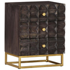 vidaXL Nachttisch 40x30x45 cm Massivholz Mango