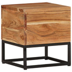 vidaXL Beistelltisch 30x30x33 cm Massivholz Akazie