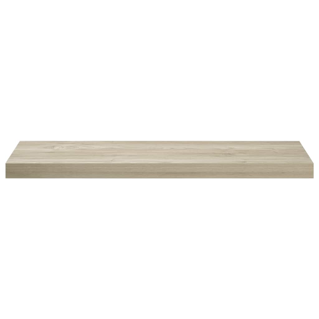 vidaXL Schweberegal Eiche-Optik 80x23,5x3,8 cm MDF
