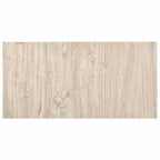 vidaXL Bodenplanken 5,11 m² 55 pcs PVC Weiß und Holzfarbe