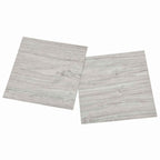vidaXL Bodenplanken 5,11 m² 55 pcs PVC Grau und Holz