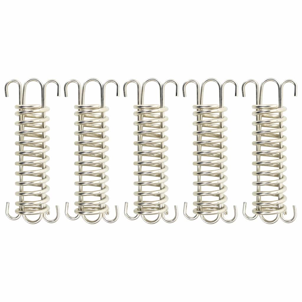 vidaXL Spannfedern für Sonnensegel 5 Stk. Edelstahl