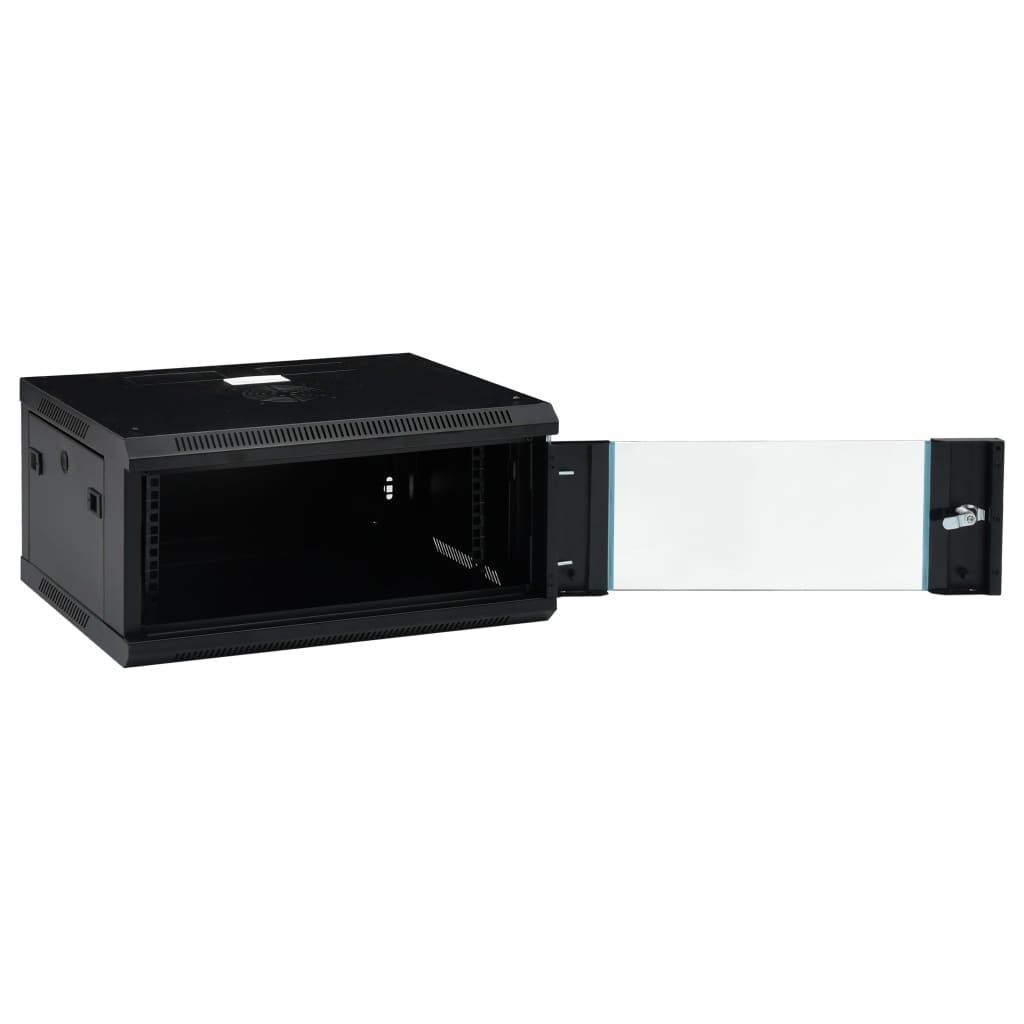 vidaXL 4U Netzwerkschrank Wandmontage 19" IP20