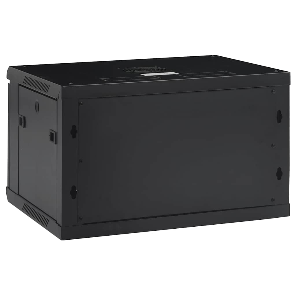 vidaXL 6U Netzwerkschrank Wandmontage 19" IP20