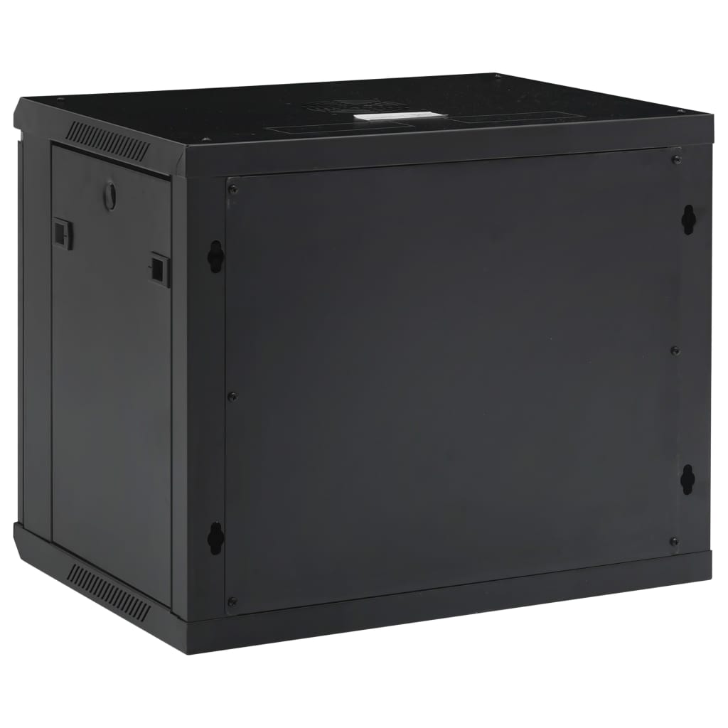 vidaXL 9U Netzwerkschrank Wandmontage 19" IP20