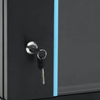 vidaXL 9U Netzwerkschrank Wandmontage 19" IP20
