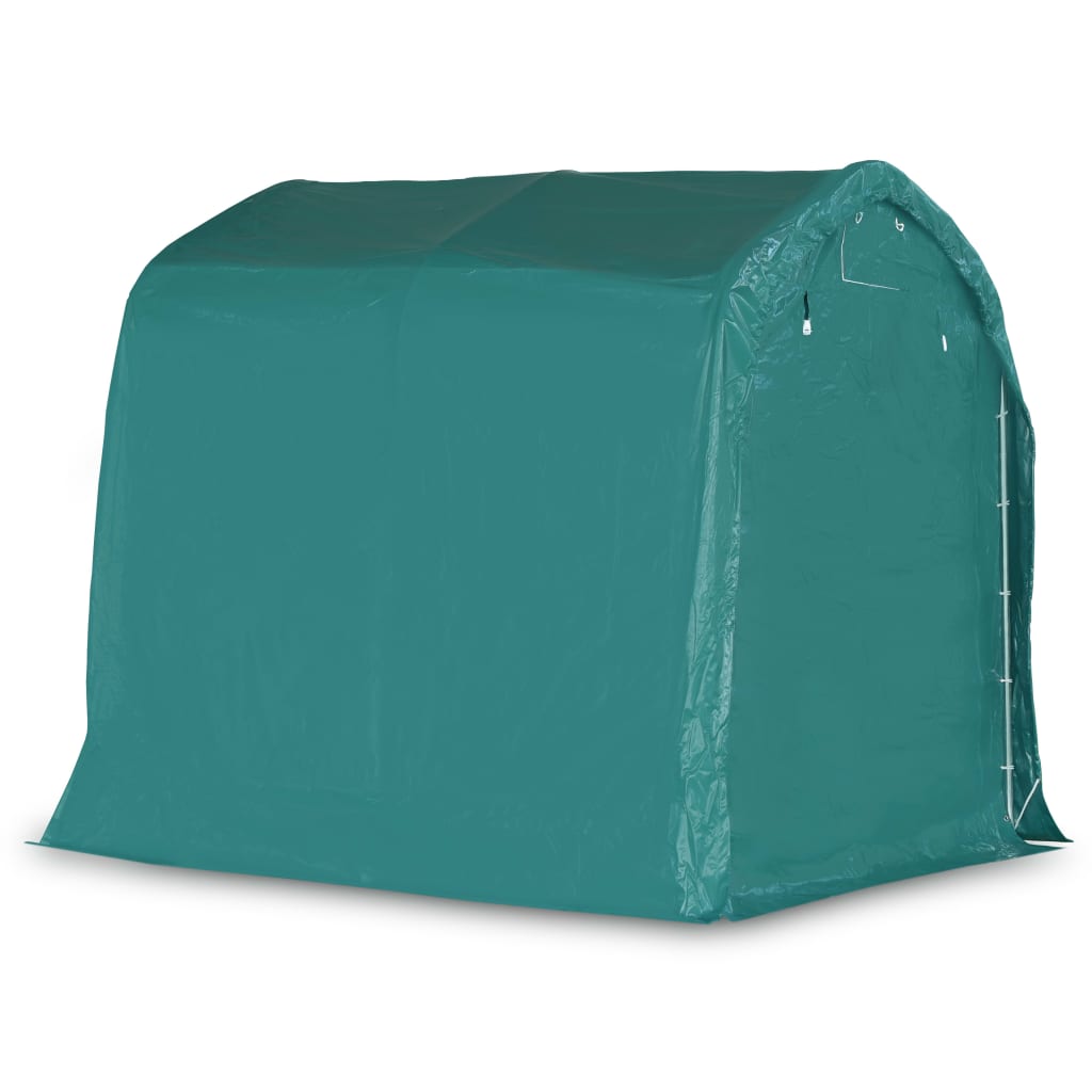 vidaXL Garagenzelt PVC 1,6x2,4 m Grün