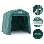 vidaXL Garagenzelt PVC 1,6x2,4 m Grün