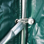 vidaXL Garagenzelt PVC 1,6x2,4 m Grün
