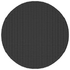 vidaXL Gartentisch Schwarz 70x70x73 cm Poly Rattan