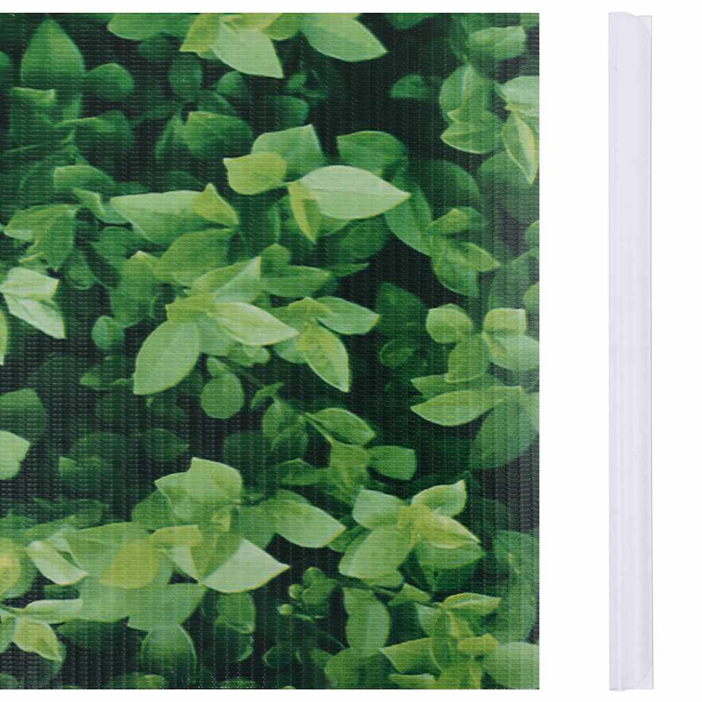 vidaXL Garten-Sichtschutz PVC 35x0,19 m Grün