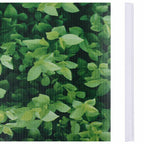 vidaXL Garten-Sichtschutz PVC 35x0,19 m Grün