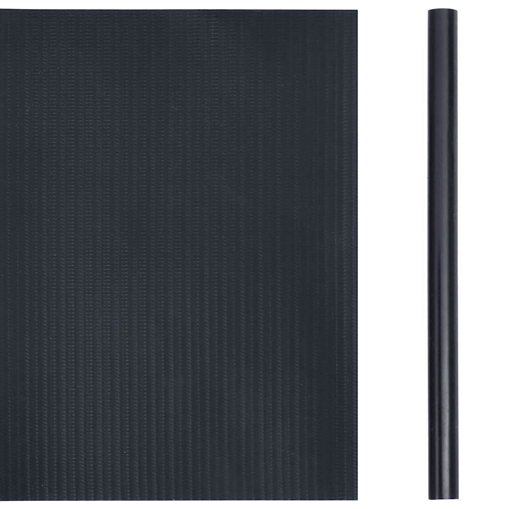 vidaXL Garten-Sichtschutz PVC 35x0,19 m Matt-Dunkelgrau