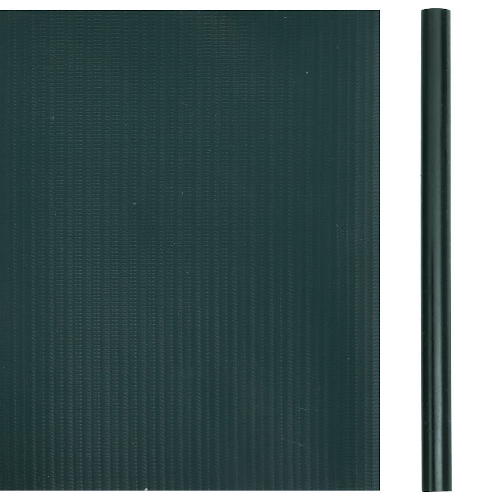 vidaXL Garten-Sichtschutz PVC 35x0,19 m Mattgrün