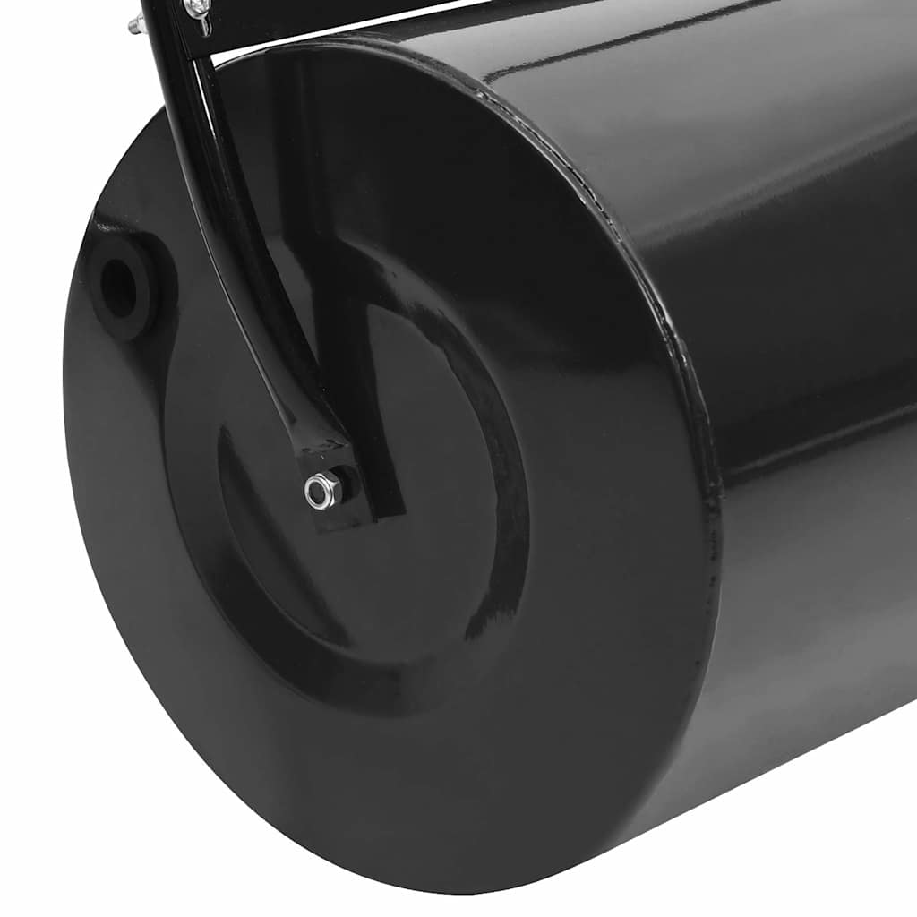 vidaXL Rasenwalze Schwarz 63 cm 50 L