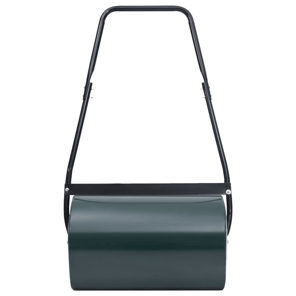 vidaXL Rasenwalze Grün und Schwarz 63 cm 50 L