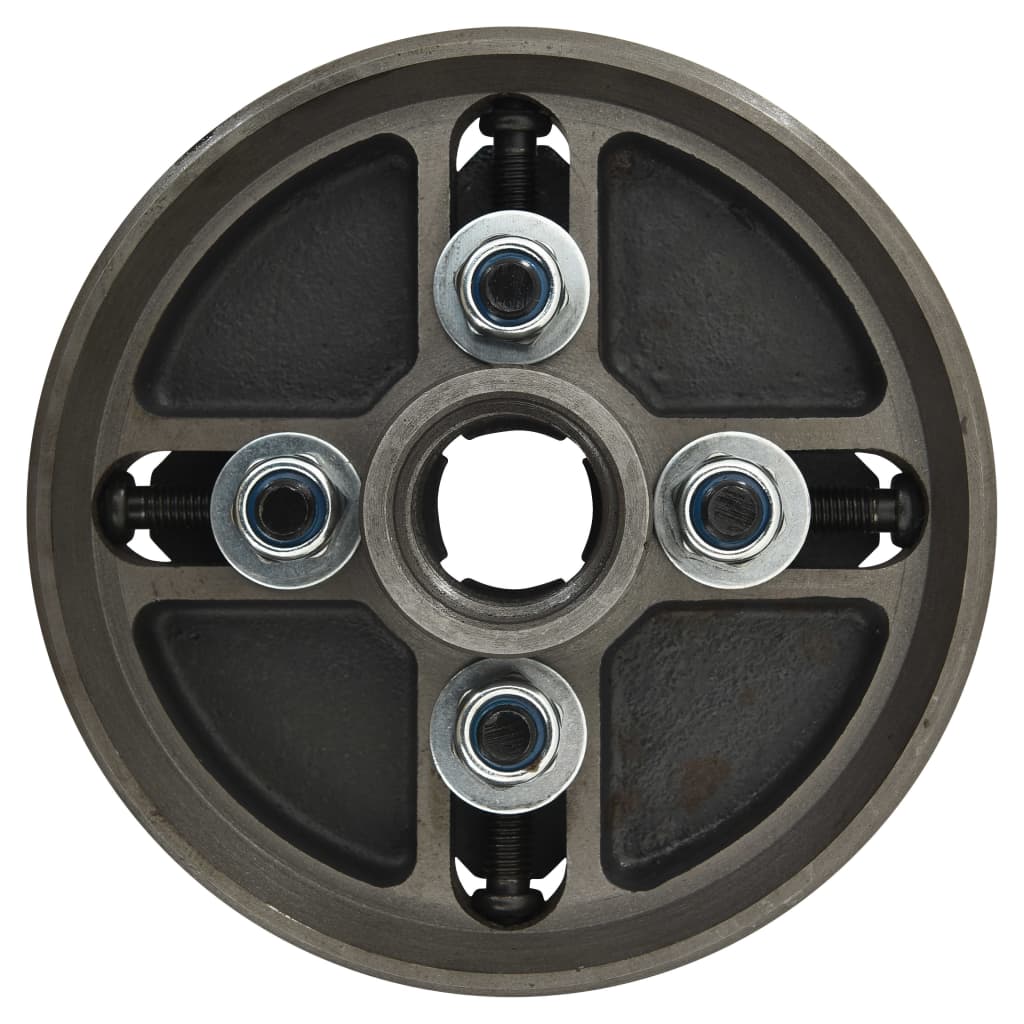 vidaXL 4-Backenfutter mit M33 Aufnahme Stahl 100 mm