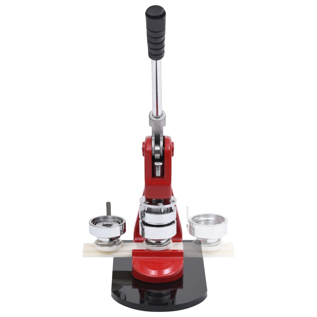 vidaXL Buttonmaschine mit 500 Button-Teilen