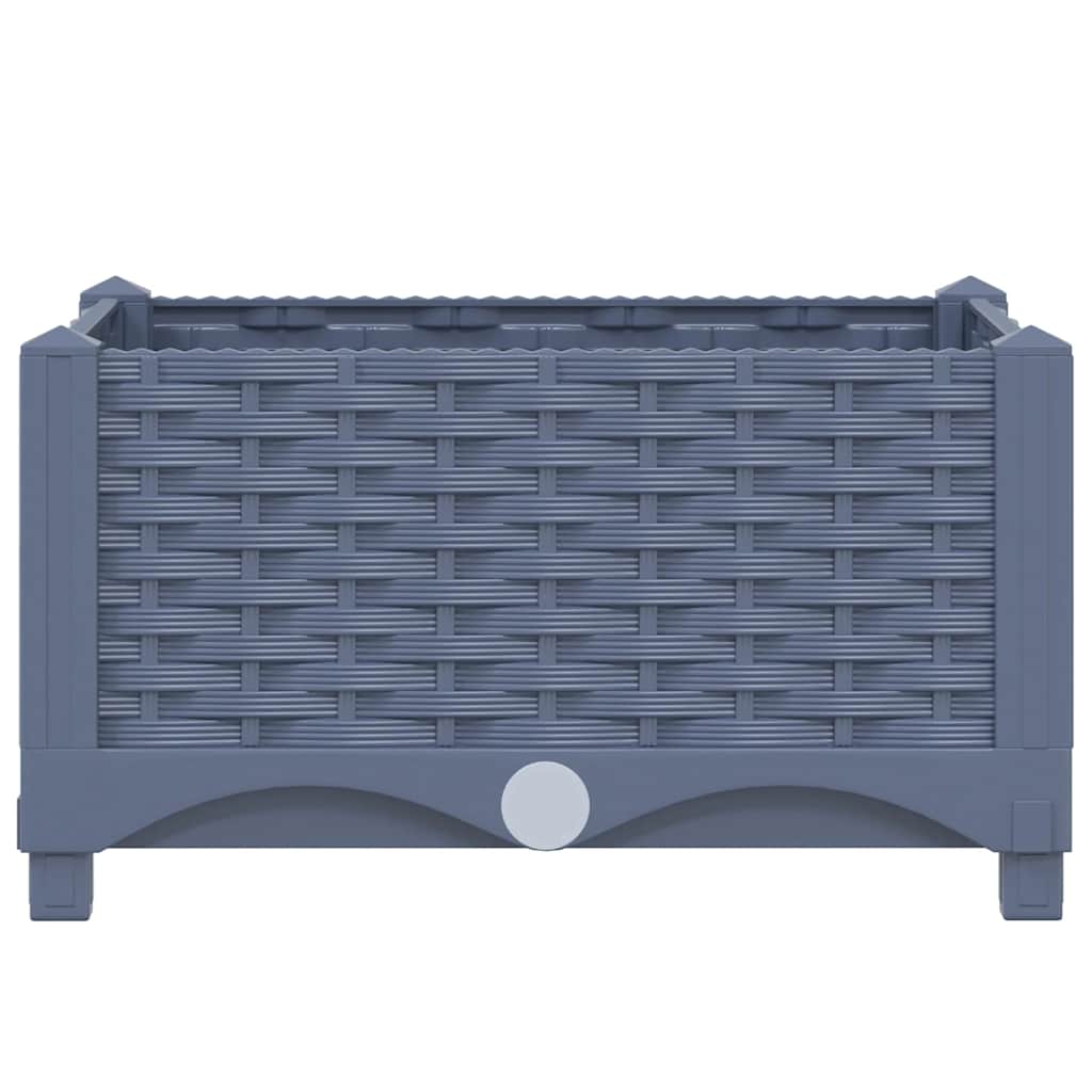 vidaXL Hochbeet 40x40x23 cm Polypropylen