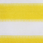 vidaXL Balkon-Sichtschutz Gelb und Weiß 120x500 cm HDPE
