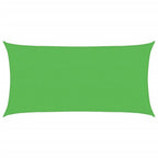 vidaXL Sonnensegel 160 g/m² Rechteckig Hellgrün 2x3,5 m HDPE