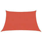 vidaXL Sonnensegel 160 g/m² Terrakottarot 3/4x2 m HDPE