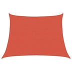 vidaXL Sonnensegel 160 g/m² Trapezform Terrakottarot 4/5x3 m HDPE