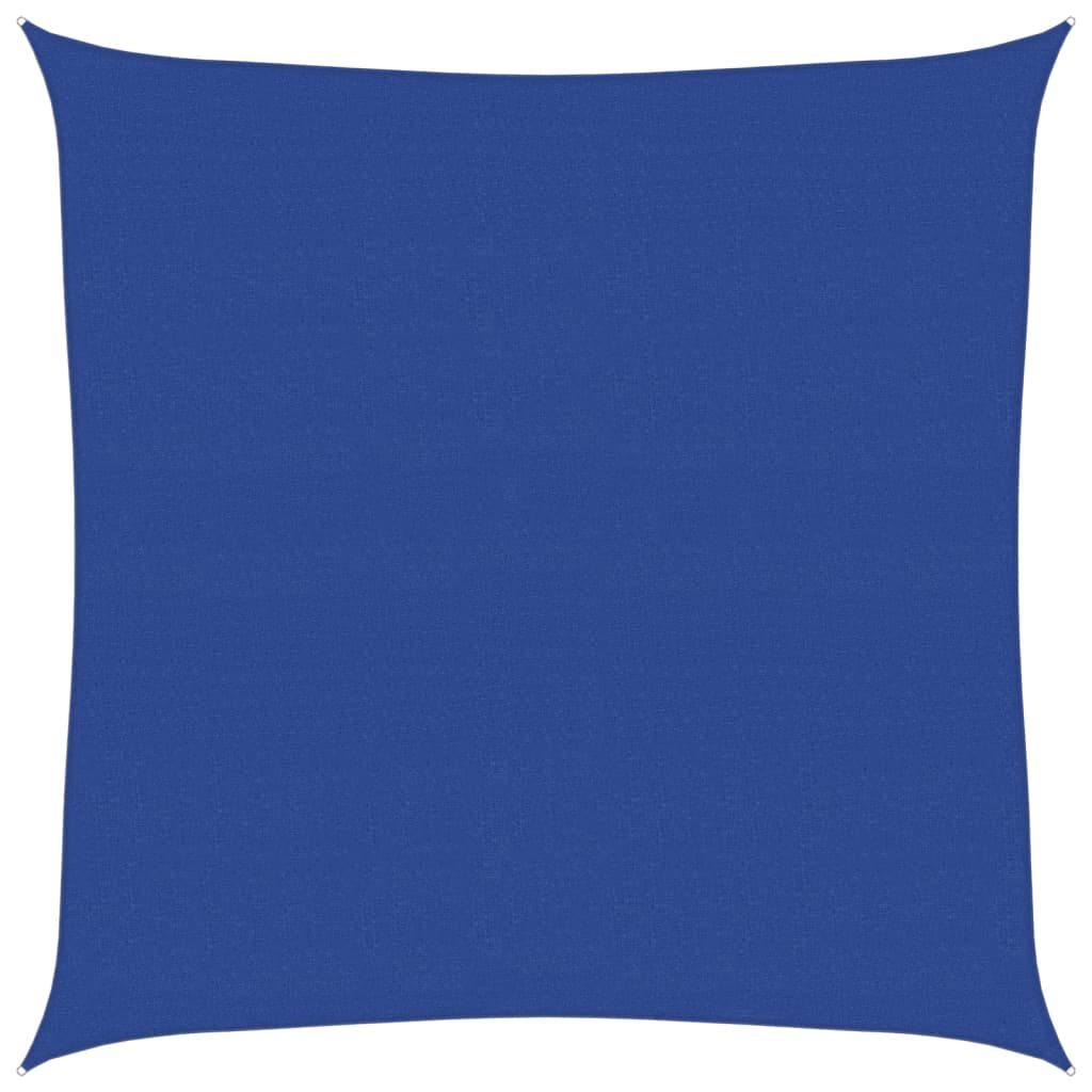 vidaXL Sonnensegel 160 g/m² Quadratisch Blau 7x7 m HDPE
