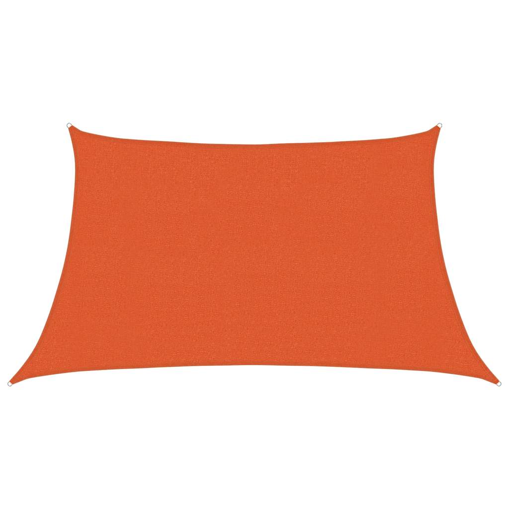 vidaXL Sonnensegel 160 g/m² Trapezform Orange 3/4x2 m HDPE