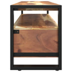 vidaXL TV-Schrank 120x35x45 cm Massivholz Honigfarben