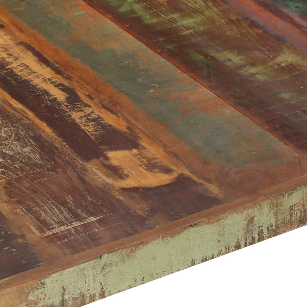 vidaXL Couchtisch 140x140x40 cm Recyceltes Massivholz