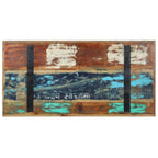 vidaXL Esstisch 120x60x76 cm Altholz Massiv