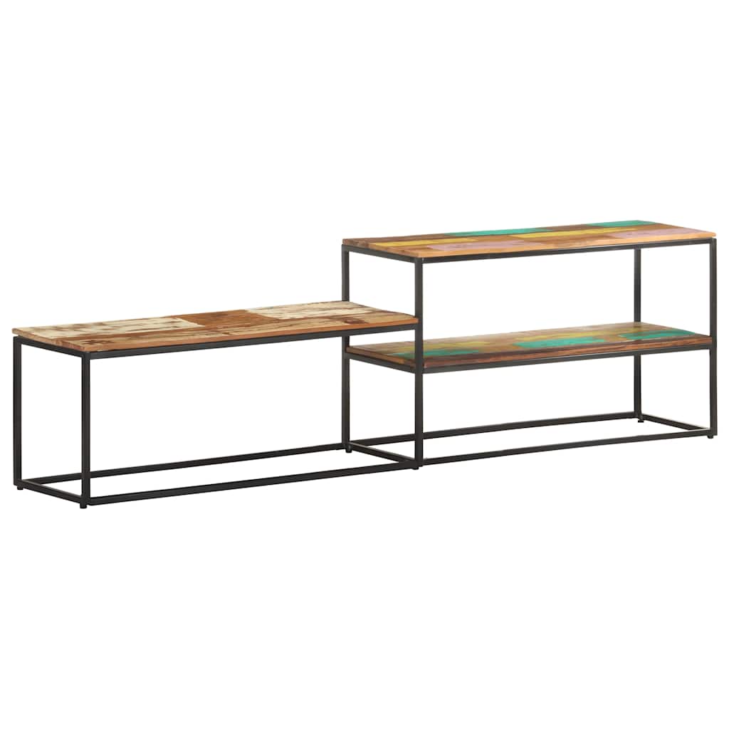 vidaXL TV-Schrank 120 x 30 x 50 cm Recyceltes Massivholz