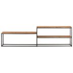 vidaXL TV-Schrank 180x30x50 cm Akazie Massivholz