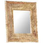 vidaXL Spiegel 50x50 cm Massivholz Mango