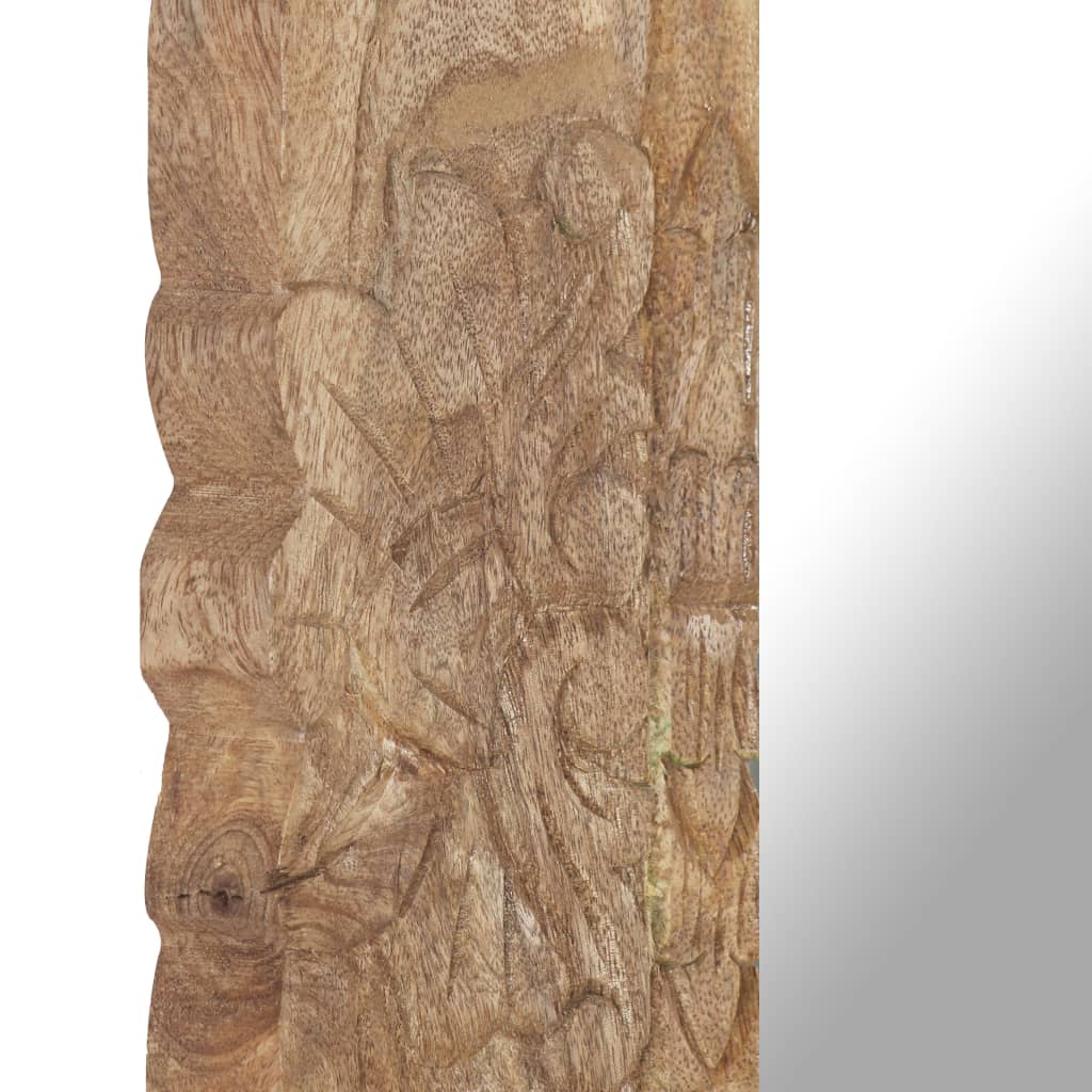 vidaXL Spiegel 50x50 cm Massivholz Mango