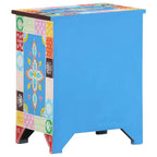 vidaXL Nachttisch Handbemalt 40x30x50 cm Mango Massivholz