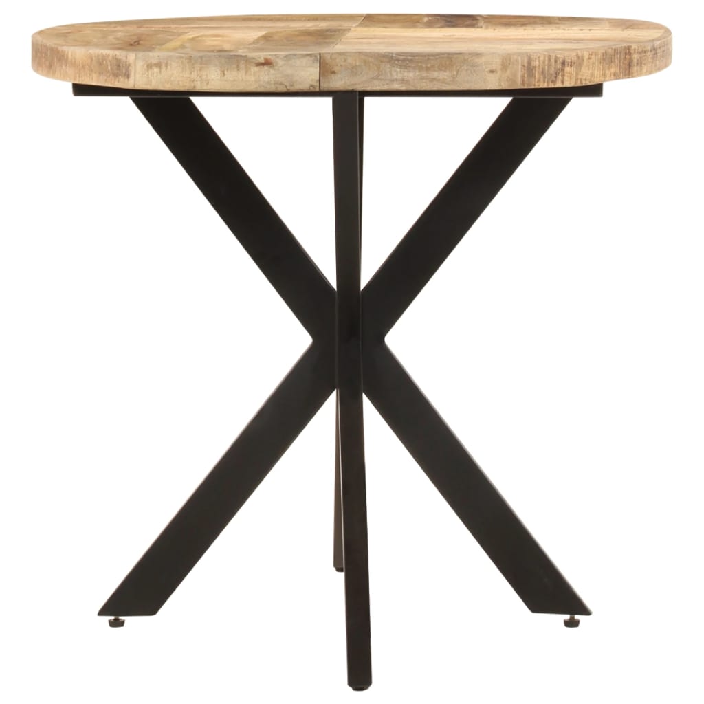 vidaXL Esstisch 140x80x75 cm Massivholz Mango