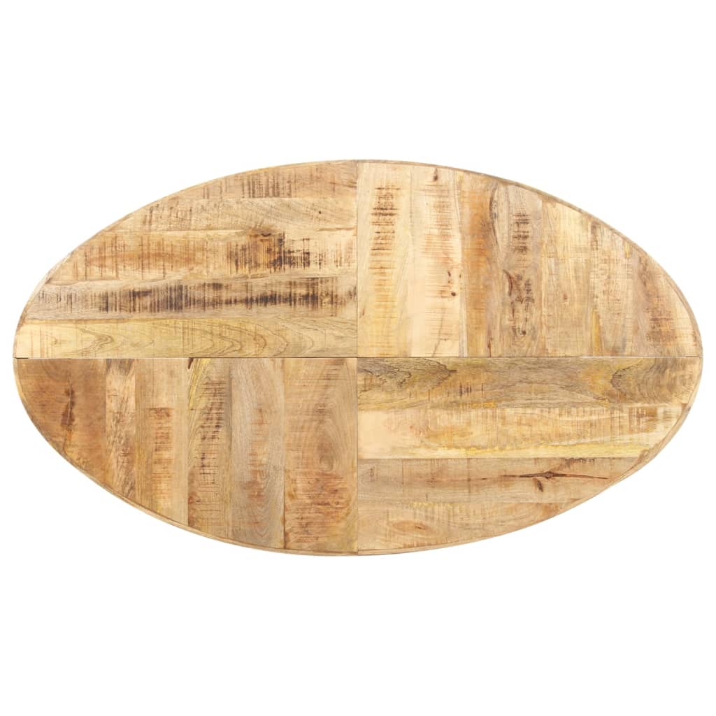 vidaXL Esstisch 140x80x75 cm Massivholz Mango