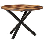 vidaXL Esstisch 100x100x75 cm Akazienholz Honigfarben
