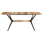 vidaXL Esstisch 180x90x76 cm Mango Massivholz