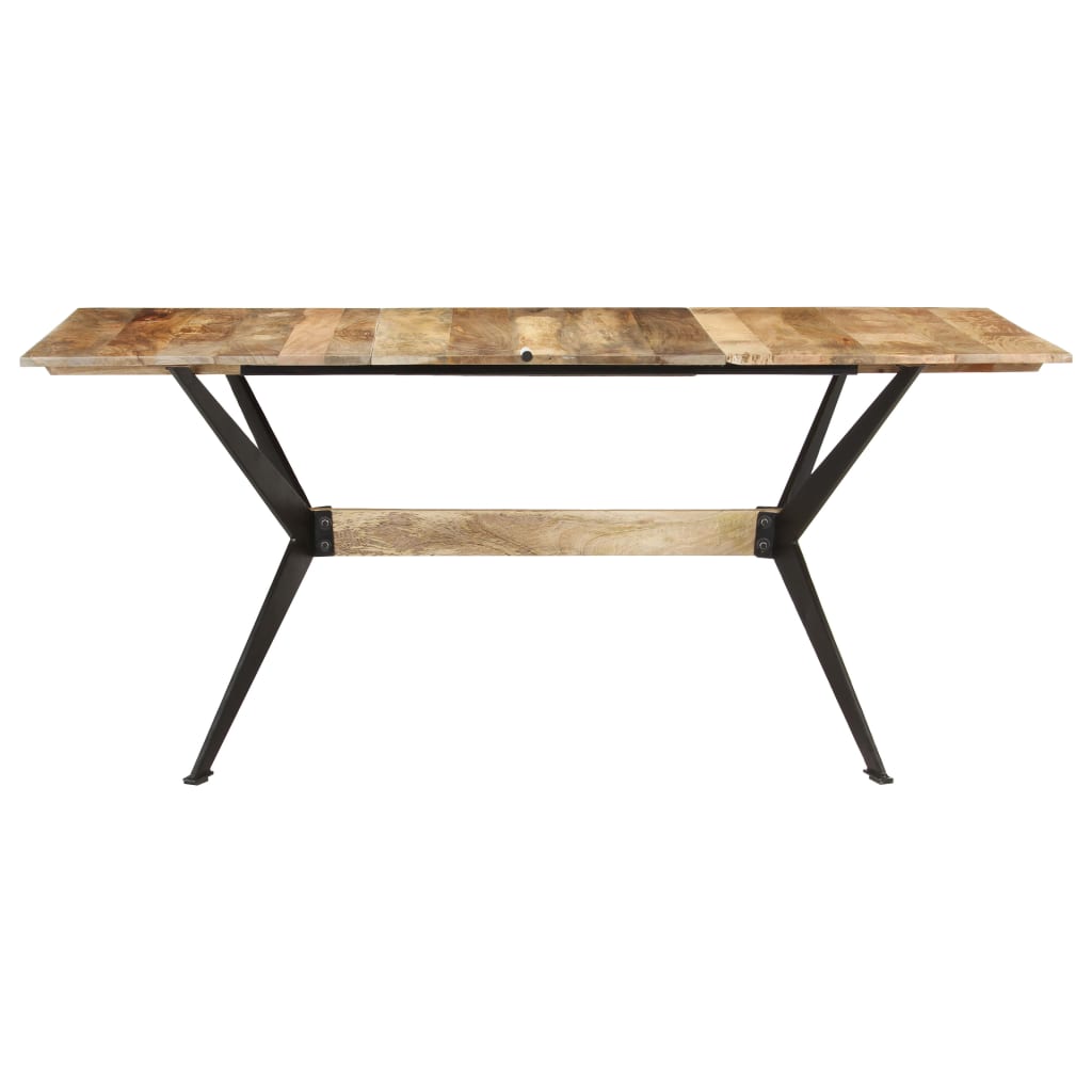 vidaXL Esstisch 180x90x76 cm Mango Massivholz