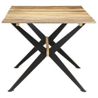 vidaXL Esstisch 180x90x76 cm Mango Massivholz